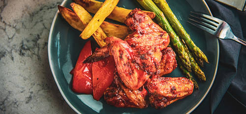 Bourbon Smoked Chicken Wings