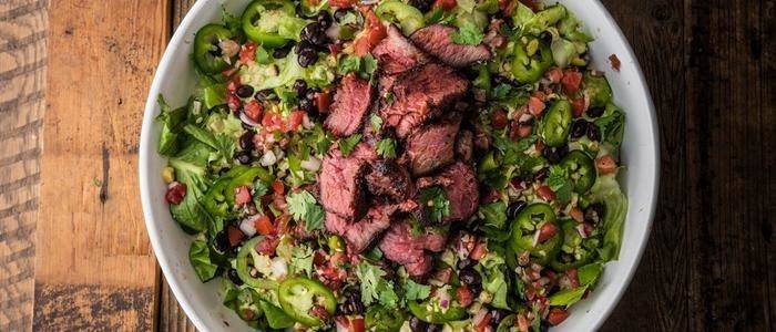 Steak Taco Salad - Fosseen's Home and Hearth